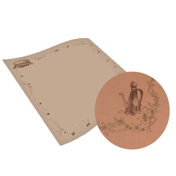 Maxi Τραπεζομάντηλα 100x130cm (100τεμ.) (Καφέ Ελιά)