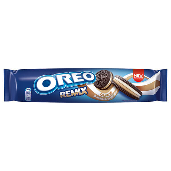 Oreo Remix Μπισκότα 157gr (Tiramisu & Vanilla)