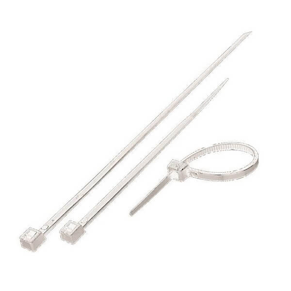 Eurolamp Δεματικά Tire Ups Λευκά 160x2,5 - 100τεμ