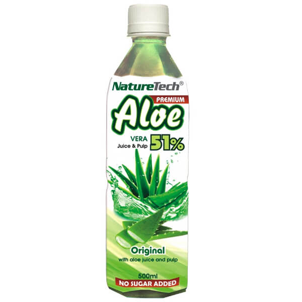 Nature Tech Aloe Vera Sugar Free 500ml
