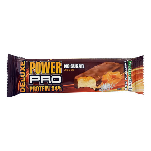 Power Pro Deluxe Μπάρα Πρωτεΐνης 80gr - Αλάτισμένη Καραμέλα