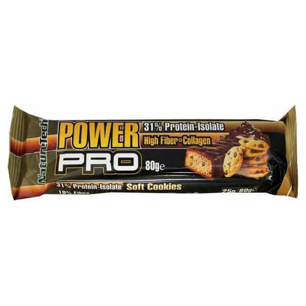 Power Pro Classic Μπάρα Πρωτεΐνης 80gr (Soft Cookies)