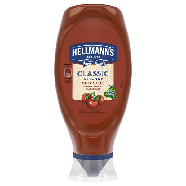Hellmann's Ketchup Κλασσική 550gr