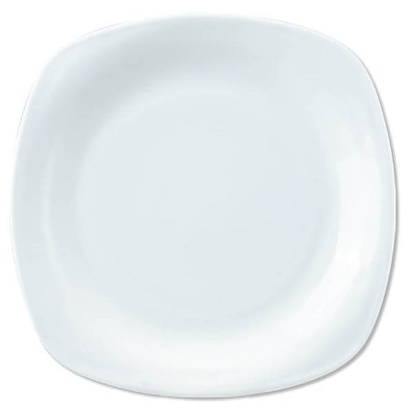 TNS Πιάτο Βαθύ Φαγητού Τετράγωνο Opal 9cm