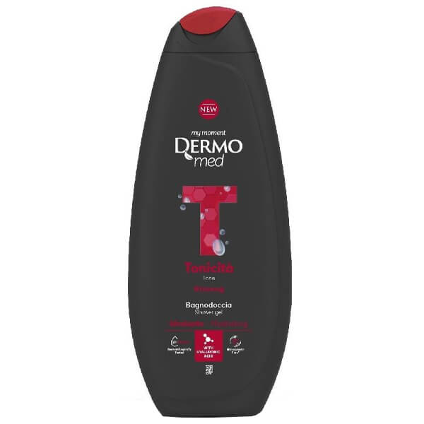 DERMOMED Αφρόλουτρο 750ml Tonicita Ginseng