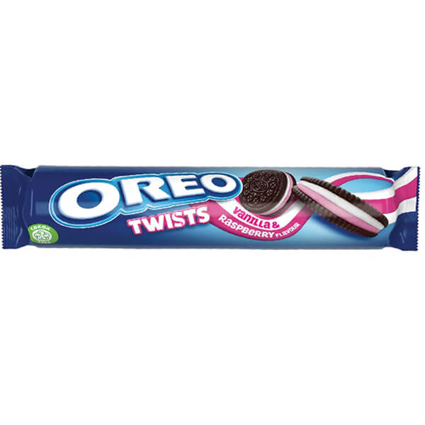 Oreo Remix Μπισκότα 157gr (Raspberry & Vanilla)