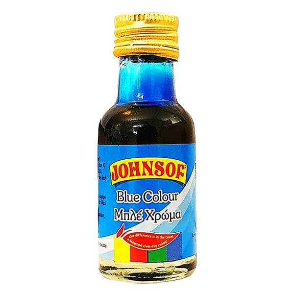 JOHNSOF Χρώμα Ζαχαροπλαστικής 28ml Μπλε