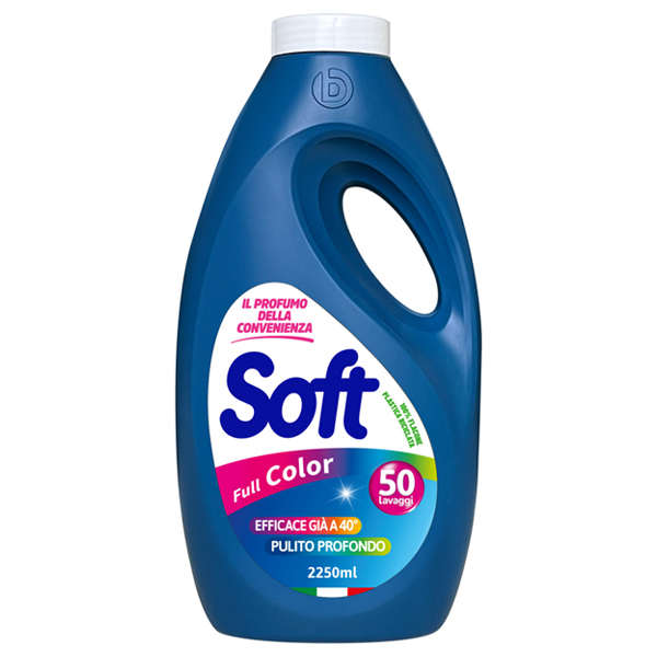 Soft Υγρό Πλυντηρίου 50μεζ. (2,25lt) - Full Color
