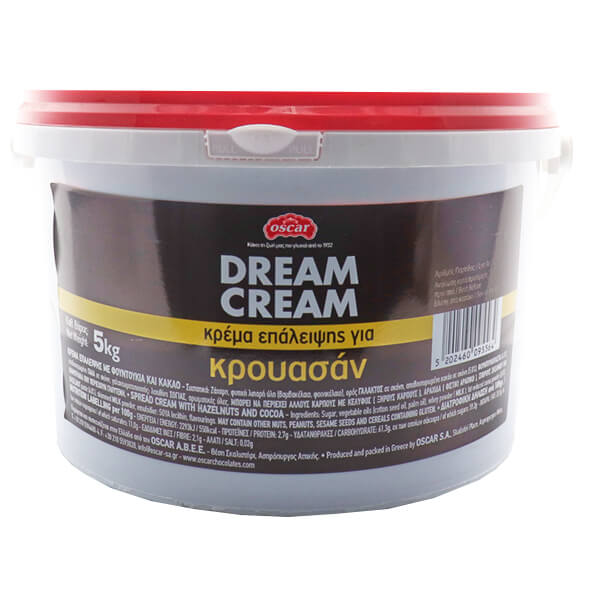 Πραλίνα Φουντουκιού Oscar Dream Cream Soft 5kg