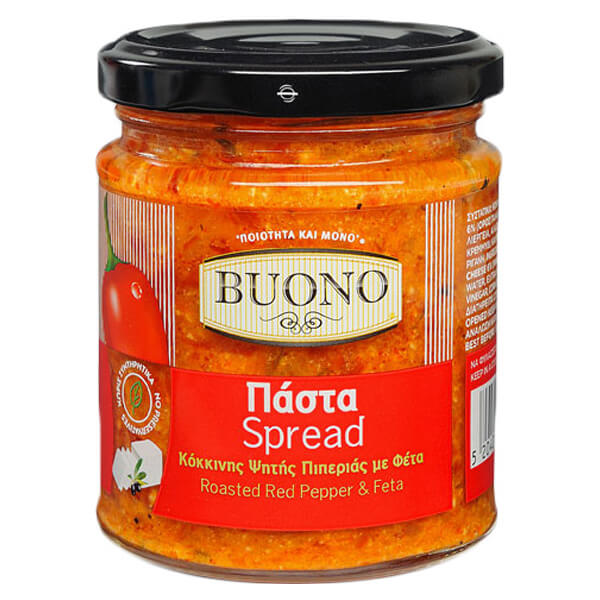 Buono Πάστα Κόκκινης Ψητής Πιπεριάς με Φέτα 200gr