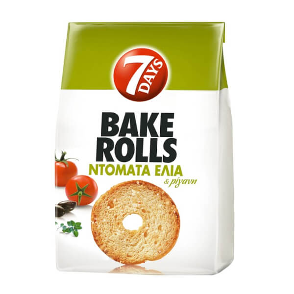 Bake Rolls Ντομάτα Ελιά 150gr
