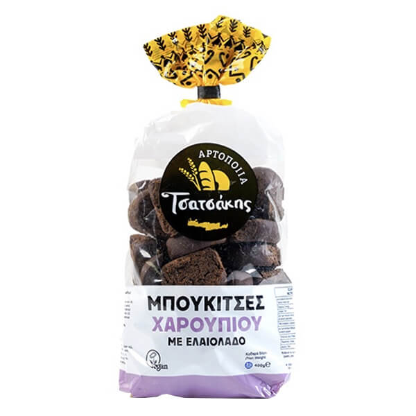 Τσατσάκης Μπουκίτσες 400gr (Χαρούπι με Ελαιόλαδο)