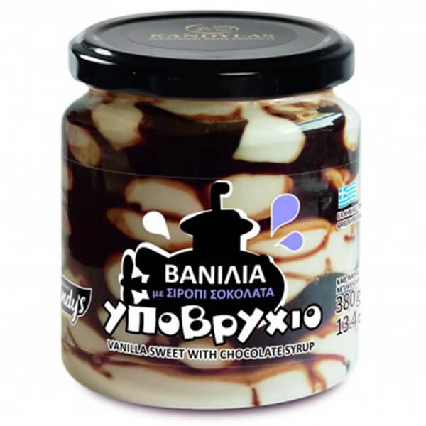 Κανδύλας Βανίλια με Σιρόπι Σοκολάτα 380gr