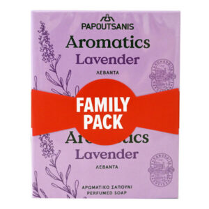 Papoutsanis Aromatics Σαπούνι 4x100gr (Λεβάντα)