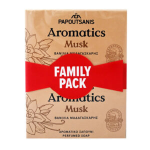 Papoutsanis Aromatics Σαπούνι 4x100gr (Musk)