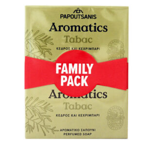 Papoutsanis Aromatics Σαπούνι 4x100gr (Tabac)