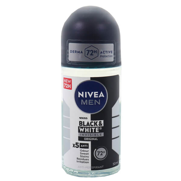 NIVEA Roll-On Men 50ml (Clear Invisible) (72H)