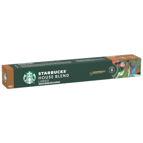 Starbucks Caps Espresso House Blend 10x5.7gr