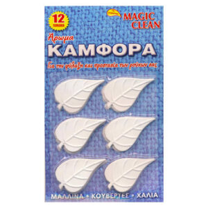 Magic Clean Αρωματικό Ρούχων Φυλλαράκι Καμφορά 12τεμ