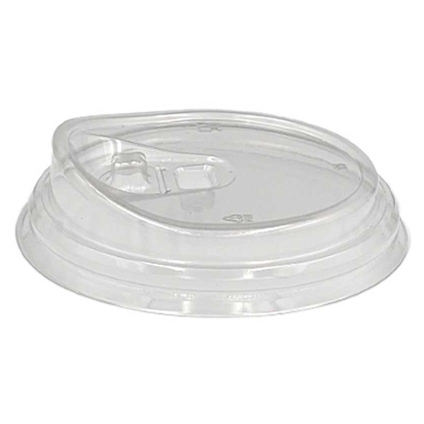 Καπάκι Flat 100τεμ. Για Χάρτινο 14-16oz 90mm Sip Lock Pet