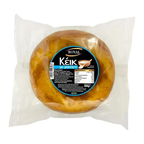 Royal Κέικ Στρογγυλό 400gr (Με Γιαούρτι)
