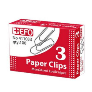 EFO Συνδετήρες No3 (100τεμ.)