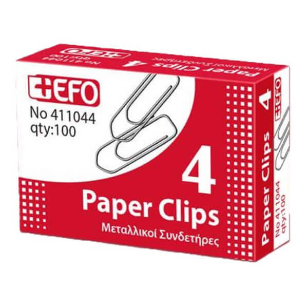 Efo Συνδετήρες No4 (100τεμ.)