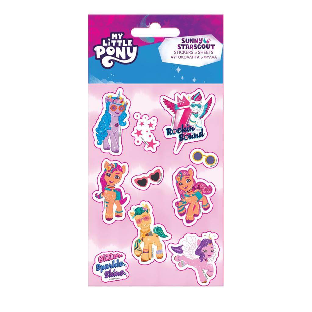 Αυτοκόλλητα My Little Pony 8x12 5 Φύλλα
