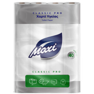 Maxi Χαρτί Υγείας 2φυλλο 117gr - 40 Ρολά