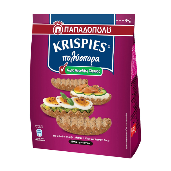 Παπαδοπούλου Krispies 200gr (Πολύσπορο)