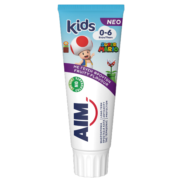 Aim Kids 75ml (0-6 Ετών) Οδοντόκρεμα