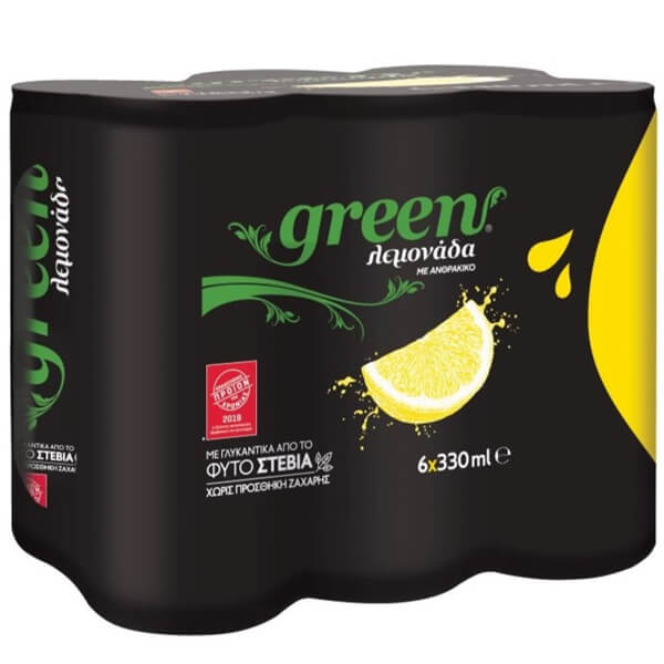Green Λεμονάδα (6x330ml)