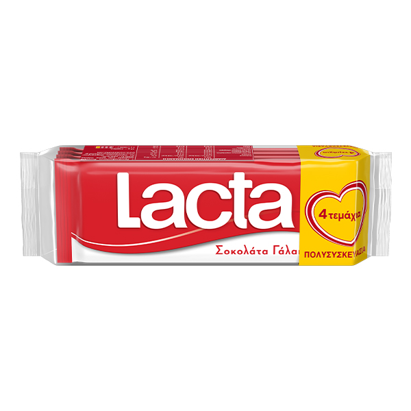 Lacta Σοκολάτα 4τεμ. x 30gr.