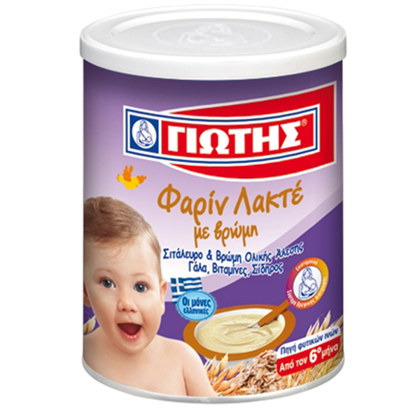 Γιώτης Φαρίν Lacte 300gr (Με Βρώμη)