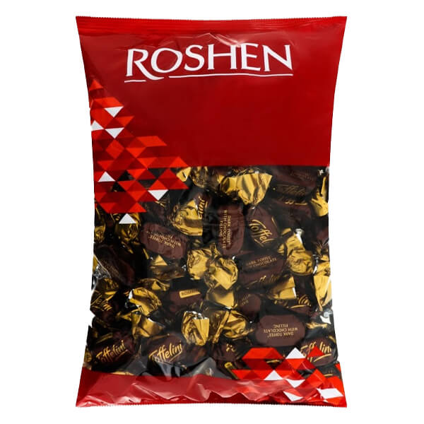 Roshen Toffellini Sweets 1kg (Με Γέμιση Κρέμα Κακάο)