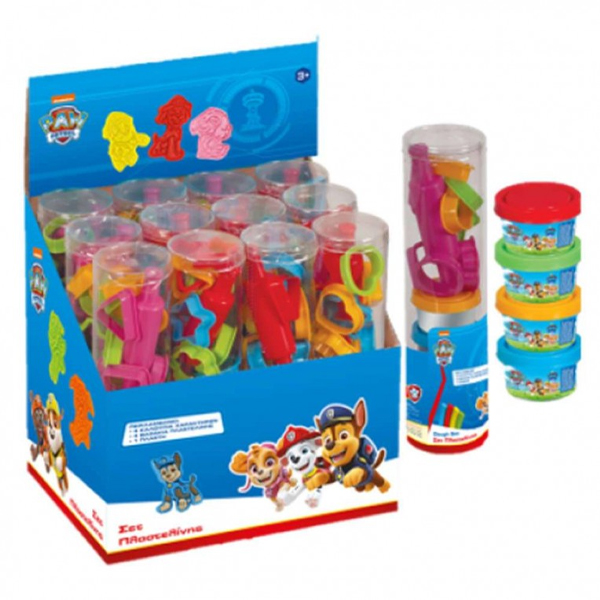 Πλαστελίνη Paw Patrol Σε Σωλήνα