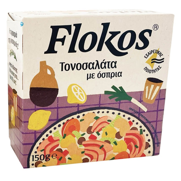Flokos Τονοσαλάτα 150gr (Με Όσπρια)