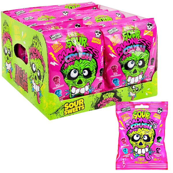 HALLOWEEN Sour Madness Καραμέλες 60gr