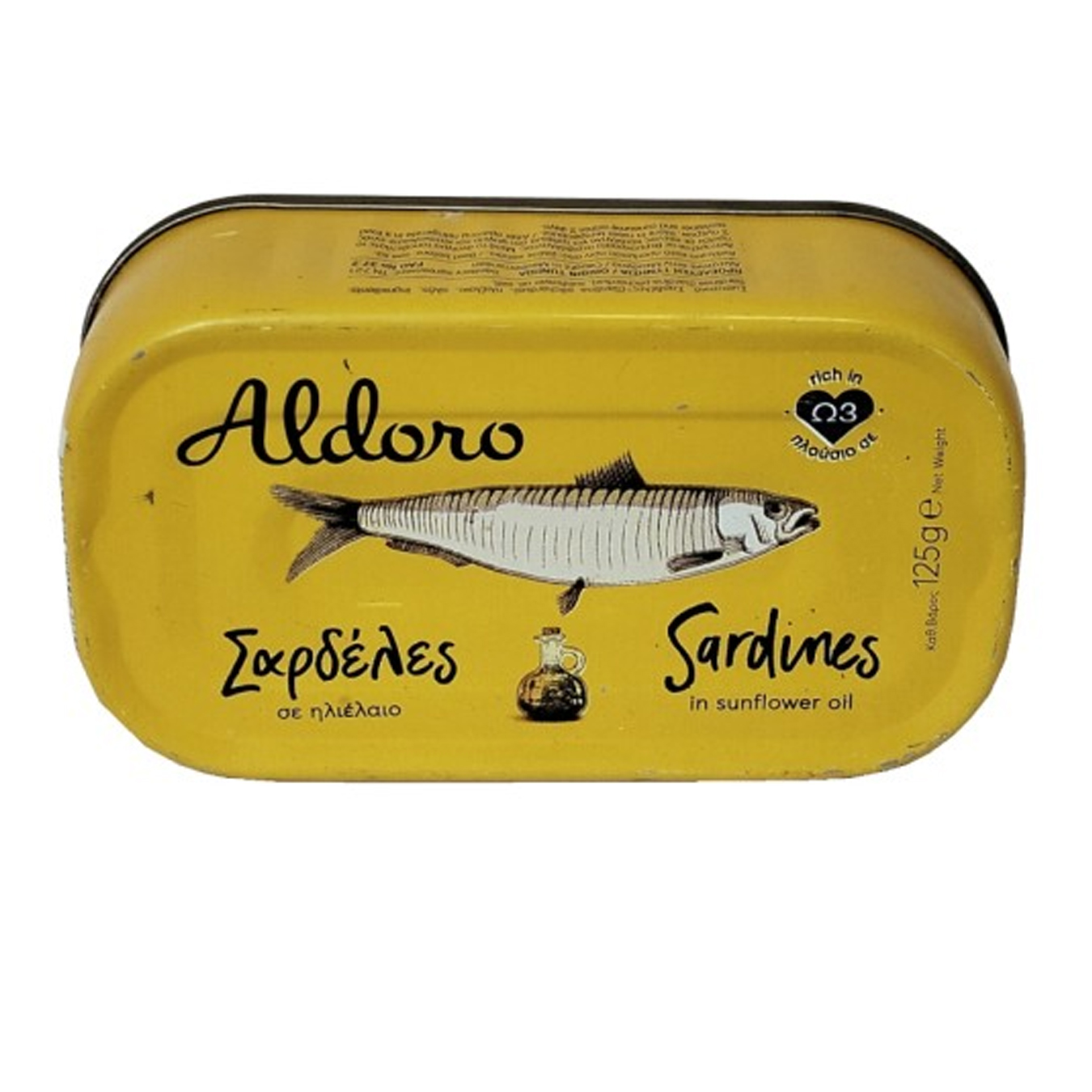 Aldoro Σαρδέλες 125gr (Σε Ηλιέλαιο)