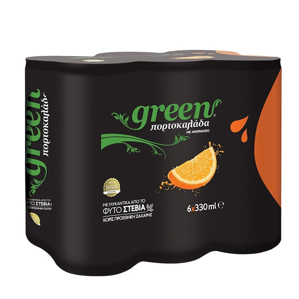 Green Πορτοκαλάδα (6x330ml)