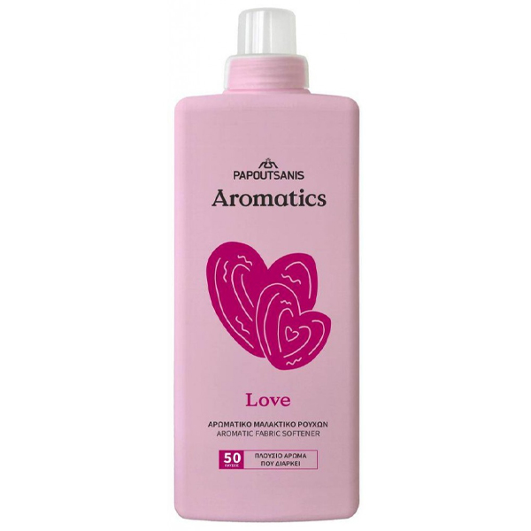 Παπουτσάνης Aromatics Μαλακτικό 1000ml 50μεζ (Love)