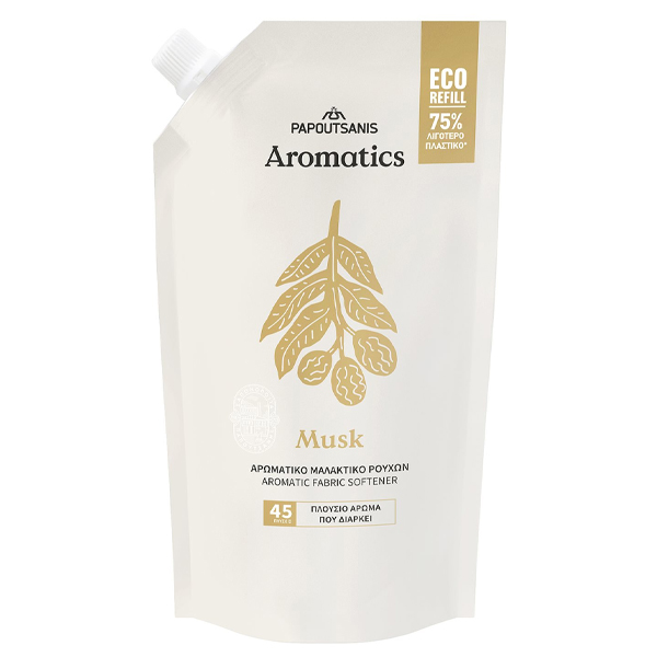 Παπουτσάνης Aromatics Μαλακτικό 900ml 45μεζ (Musk)