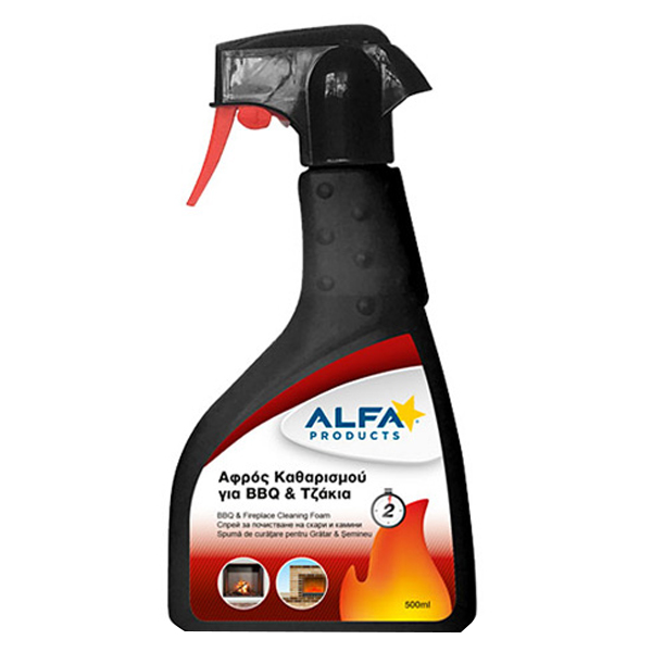 ALFA Αφρός Καθαρισμού 500ml (BBQ & Τζάκια)