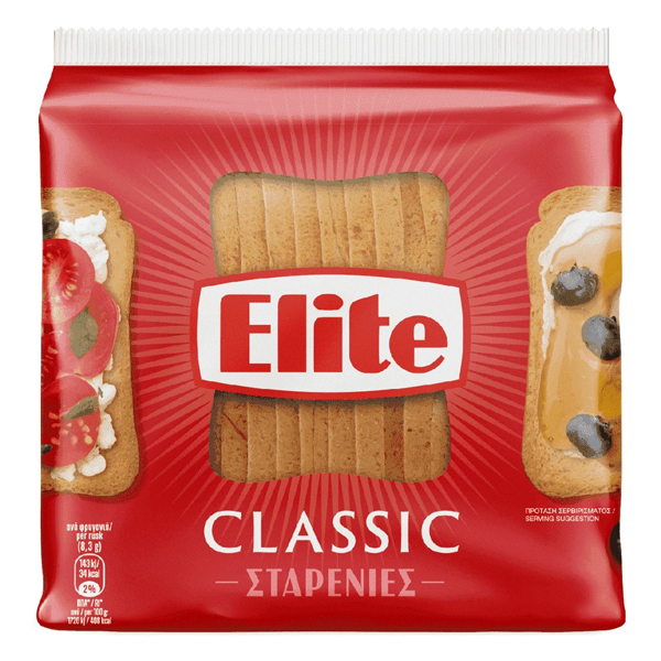 Elite Φρυγανιά Σταρένια 250gr