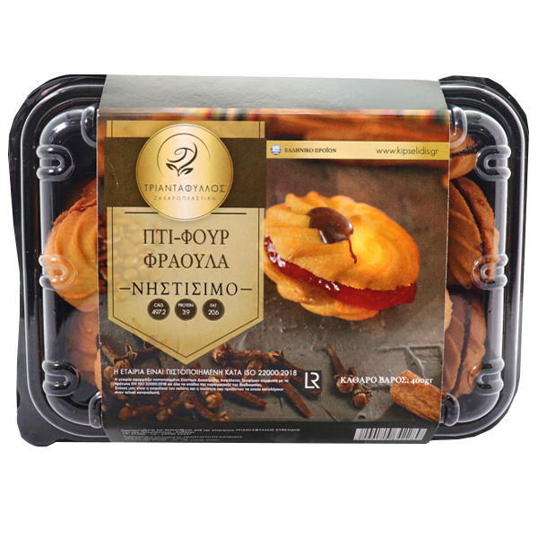 Τριαντάφυλλος Πτι-Φουρ 400gr (Φράουλα) (Νηστίσιμο)
