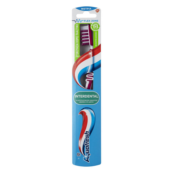 Aquafresh Οδοντόβουρτσα Flex Interdental Medium