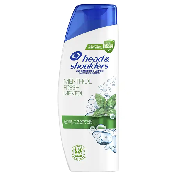 Head & Shoulders Σαμπουάν 625ml Menthol Fresh
