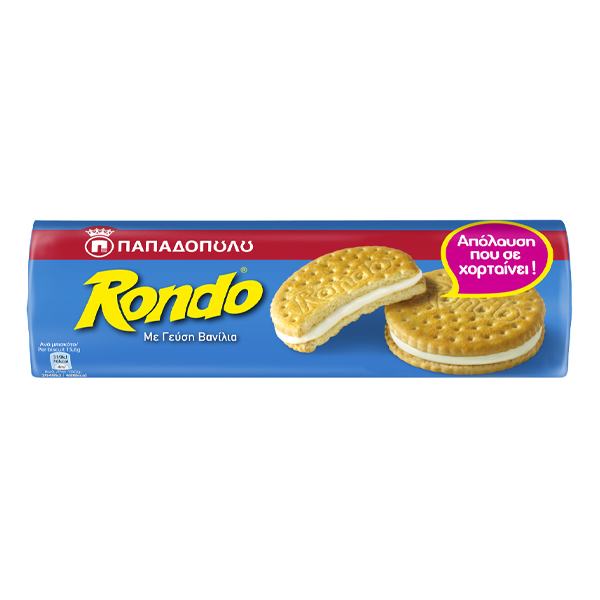 Παπαδόπουλου Rondo 250gr (Βανίλια)