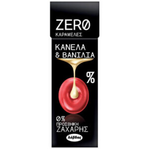 Zero Καραμέλες (Κανέλα & Βανίλια) 36gr x 12τεμ
