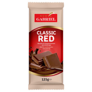 Nuova Gabriel Κουβερτούρα Γάλακτος Classic Red 125gr